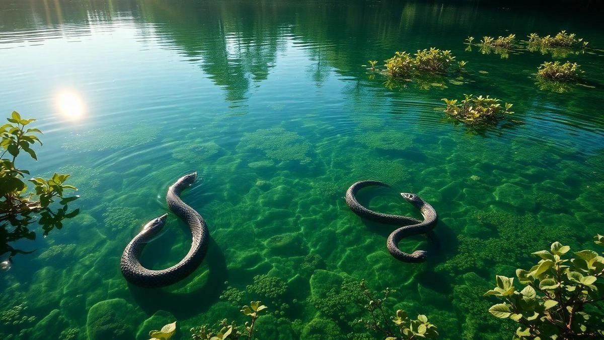 analise-de-sonhar-com-serpentes-aquaticas